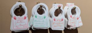Wine tags from the cellar of the Steinberg collection