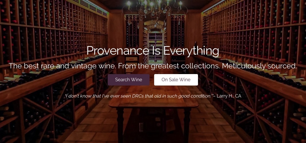 Vintage Wine For Sale From Private Collections Iron Gate Wine